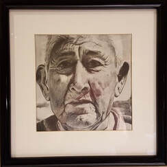 Southwest Art, Arizona artist, pencil drawing, portrait